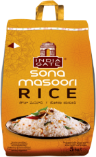 Sona Masoori Rice - India Gate - 5 kg